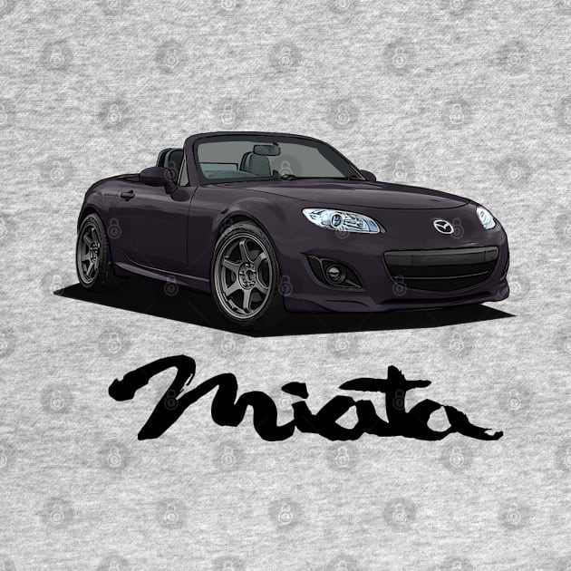 Mazda MX-5 Miata NC - NC2 Radiant Ebony Purple by Woreth